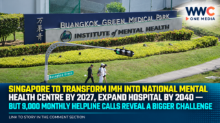 Singapore to Transform IMH Into National Mental Health Centre by 2027, Expand Hospital by 2040 — But 9,000 Monthly Helpline Calls Reveal a Bigger Challenge