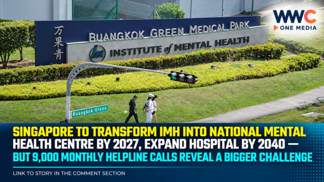 Singapore to Transform IMH Into National Mental Health Centre by 2027, Expand Hospital by 2040 — But 9,000 Monthly Helpline Calls Reveal a Bigger Challenge