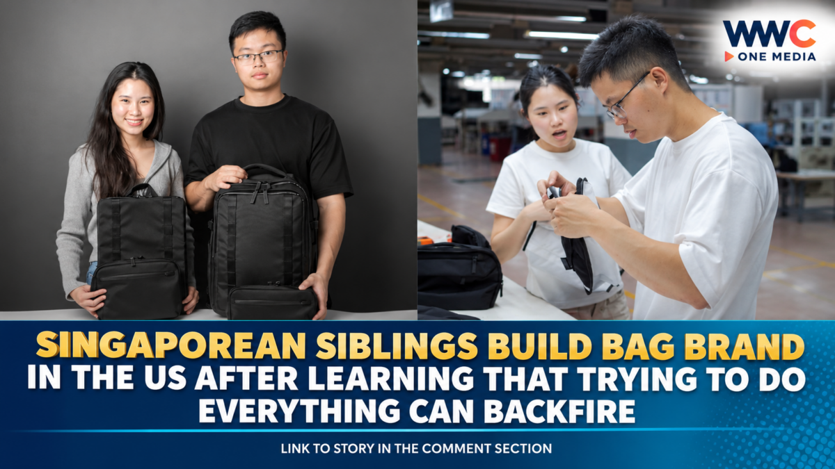 Singaporean Siblings Build Bag Brand in the US After Learning That Trying to Do Everything Can Backfire