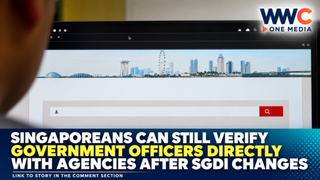 Singaporeans Can Still Verify Government Officers Directly With Agencies After SGDI Changes