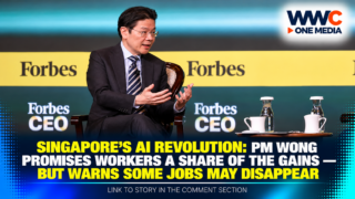 Singapore’s AI Revolution: PM Wong Promises Workers a Share of the Gains — But Warns Some Jobs May Disappear