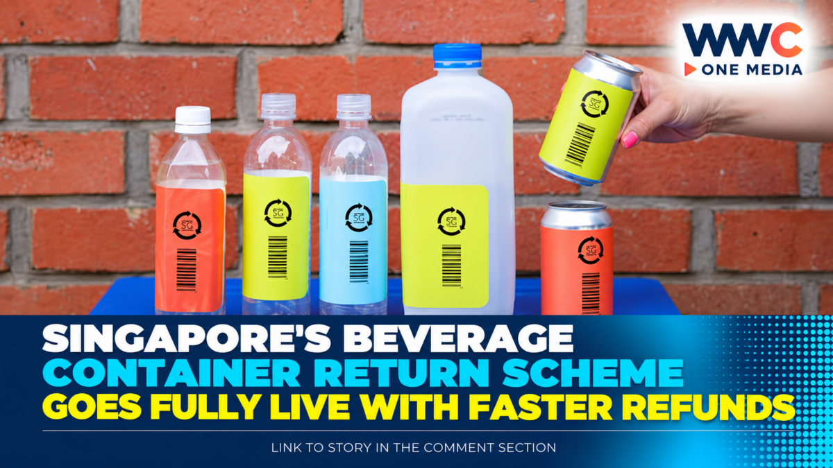 Singapore’s Beverage Container Return Scheme Goes Fully Live With Faster Refunds