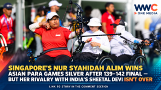 Singapore’s Nur Syahidah Alim Wins Asian Para Games Silver After 139–142 Final — But Her Rivalry With India’s Sheetal Devi Isn’t Over