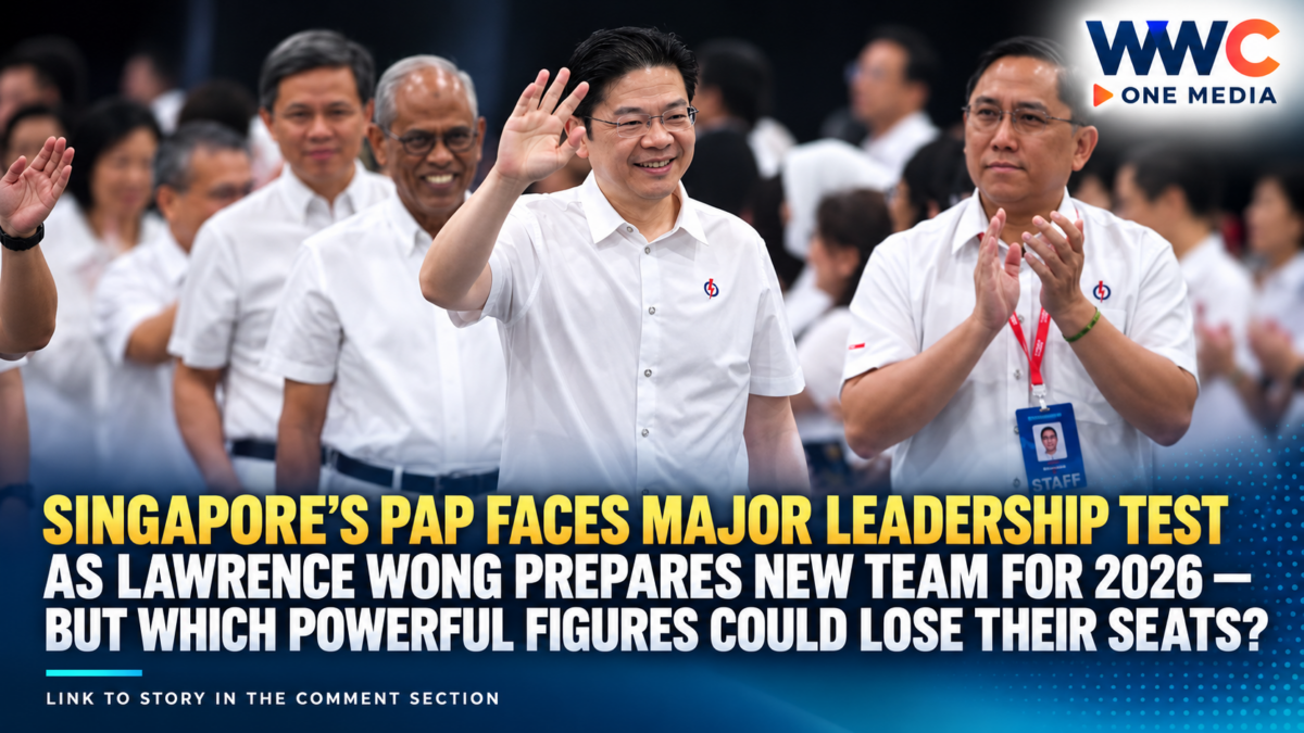 Singapore’s PAP Faces Major Leadership Test as Lawrence Wong Prepares New Team for 2026 — But Which Powerful Figures Could Lose Their Seats?