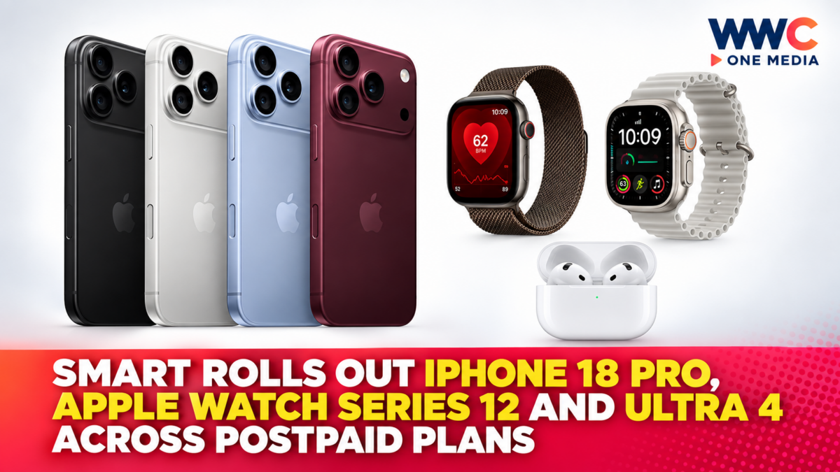 Smart Rolls Out iPhone 18 Pro, Apple Watch Series 12 and Ultra 4 Across Postpaid Plans