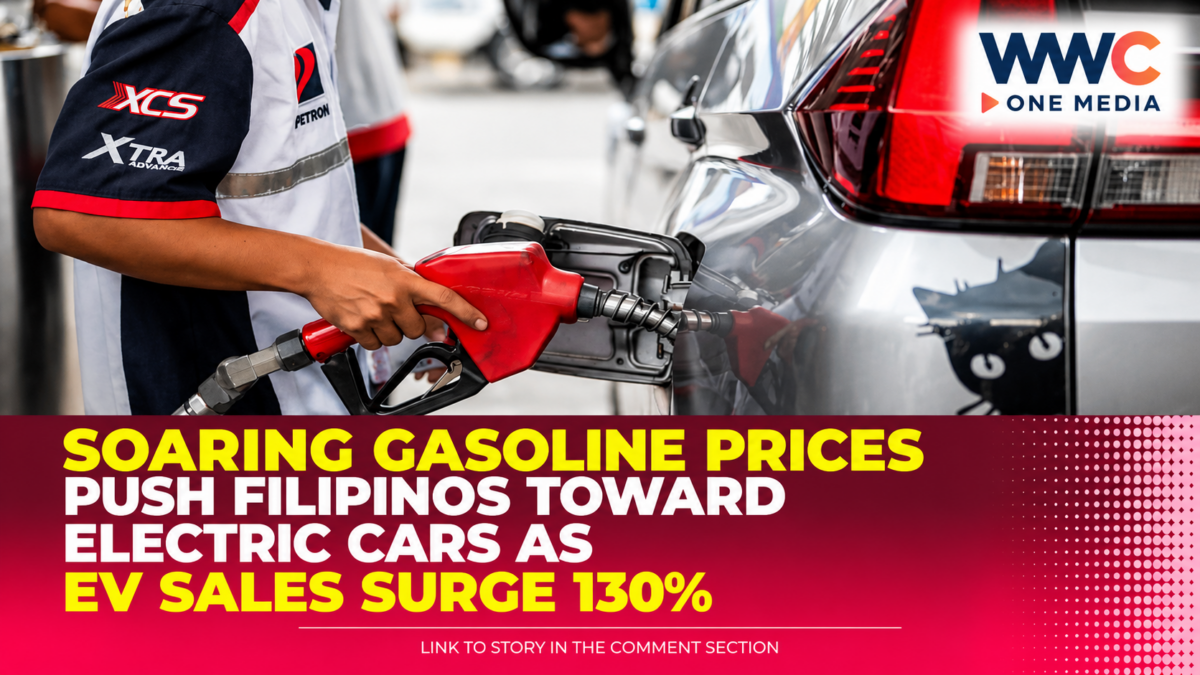 Soaring Gasoline Prices Push Filipinos Toward Electric Cars as EV Sales Surge 130%