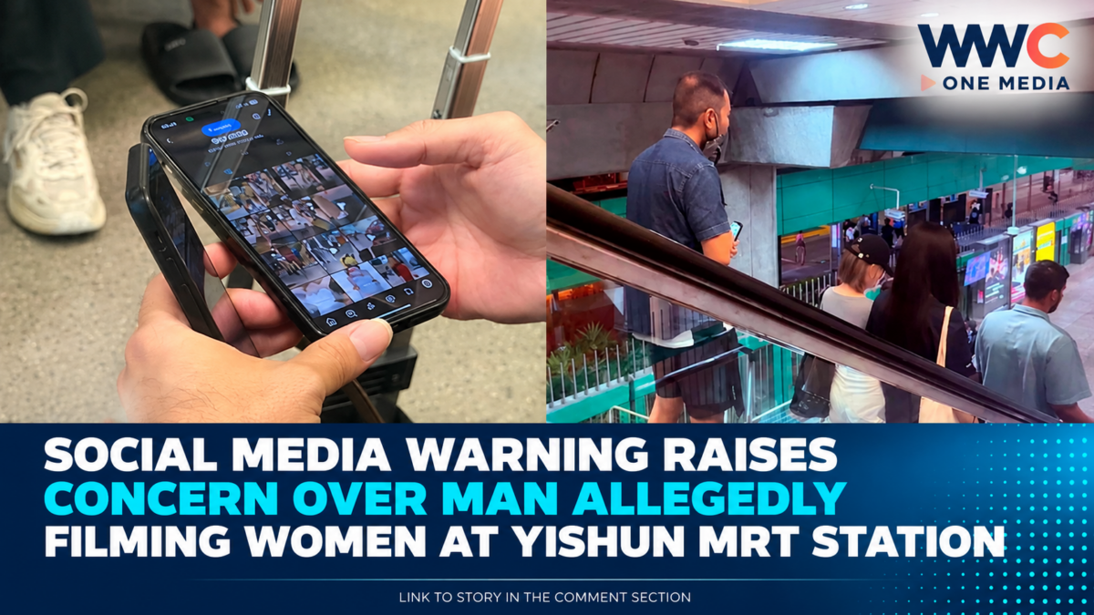 Social Media Warning Raises Concern Over Man Allegedly Filming Women at Yishun MRT Station