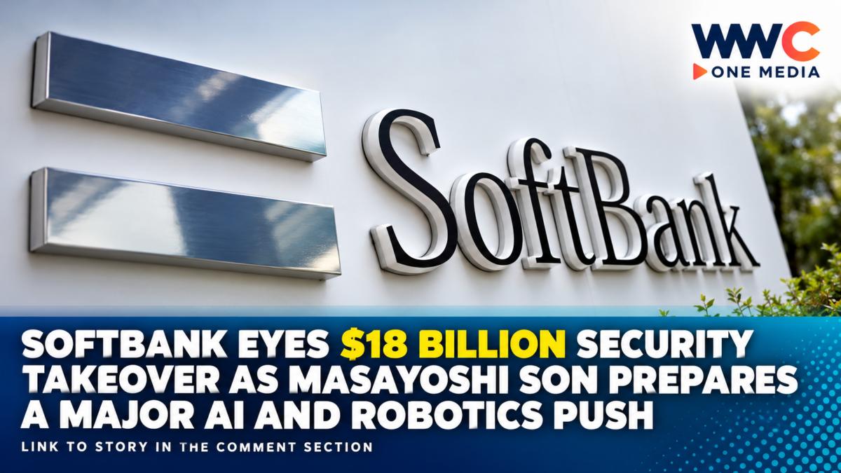 SoftBank Eyes $18 Billion Security Takeover as Masayoshi Son Prepares a Major AI and Robotics Push