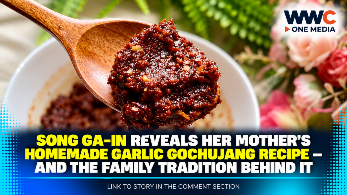 Song Ga-in Reveals Her Mother’s Homemade Garlic Gochujang Recipe — And the Family Tradition Behind It