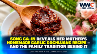 Song Ga-in Reveals Her Mother’s Homemade Garlic Gochujang Recipe — And the Family Tradition Behind It