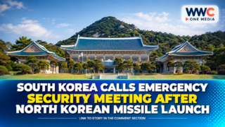 South Korea Calls Emergency Security Meeting After North Korean Missile Launch