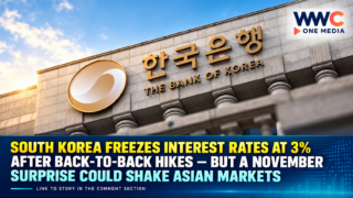 South Korea Freezes Interest Rates at 3% After Back-to-Back Hikes — But a November Surprise Could Shake Asian Markets