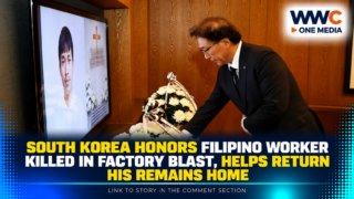 South Korea Honors Filipino Worker Killed in Factory Blast, Helps Return His Remains Home