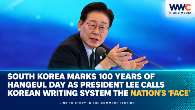 South Korea Marks 100 Years of Hangeul Day as President Lee Calls Korean Writing System the Nation’s “Face”