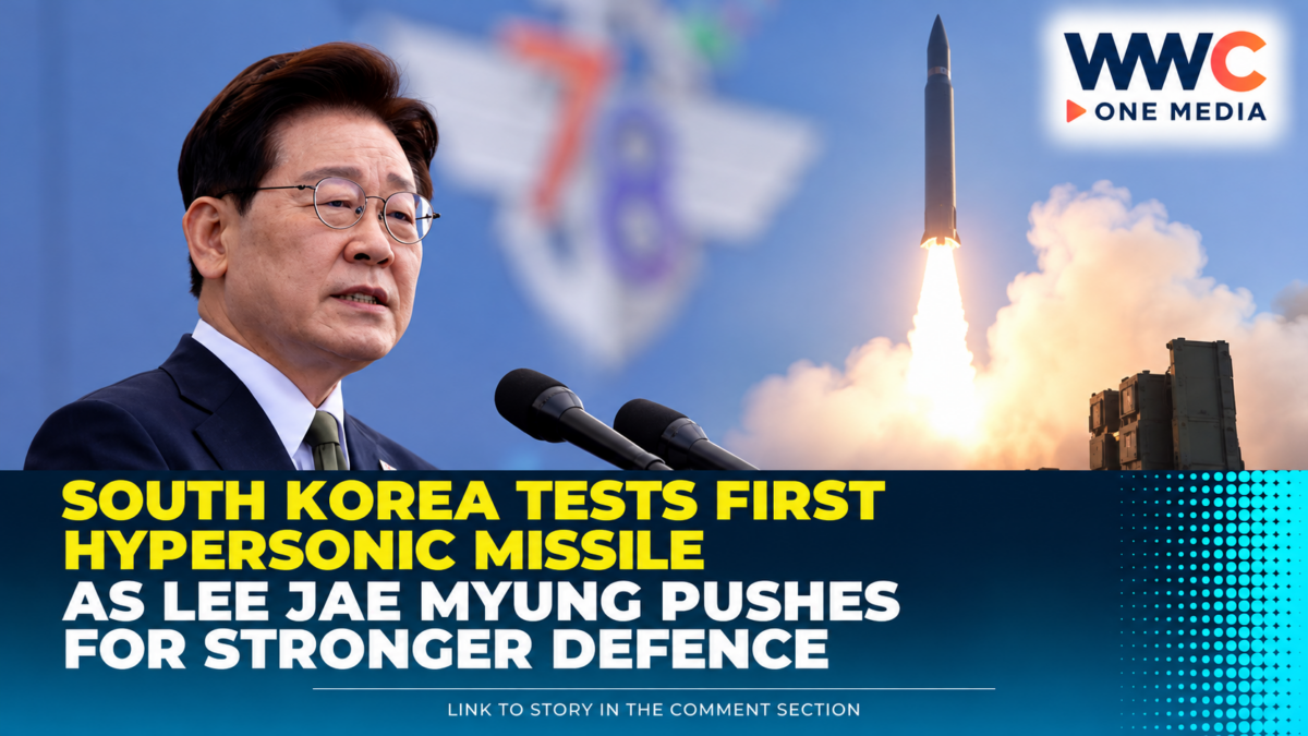 South Korea Tests First Hypersonic Missile as Lee Jae Myung Pushes for Stronger Defence