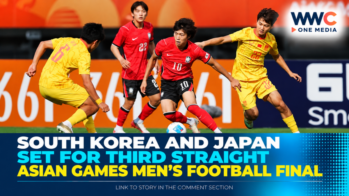 South Korea and Japan Set for Third Straight Asian Games Men’s Football Final
