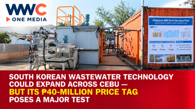South Korean Wastewater Technology Could Expand Across Cebu — But Its ₱40-Million Price Tag Poses a Major Test