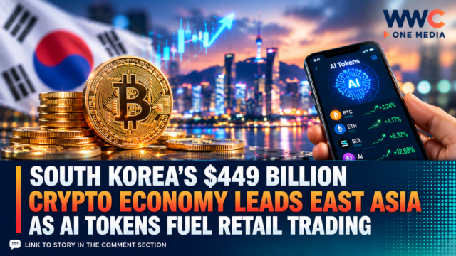 South Korea’s $449 Billion Crypto Economy Leads East Asia as AI Tokens Fuel Retail Trading
