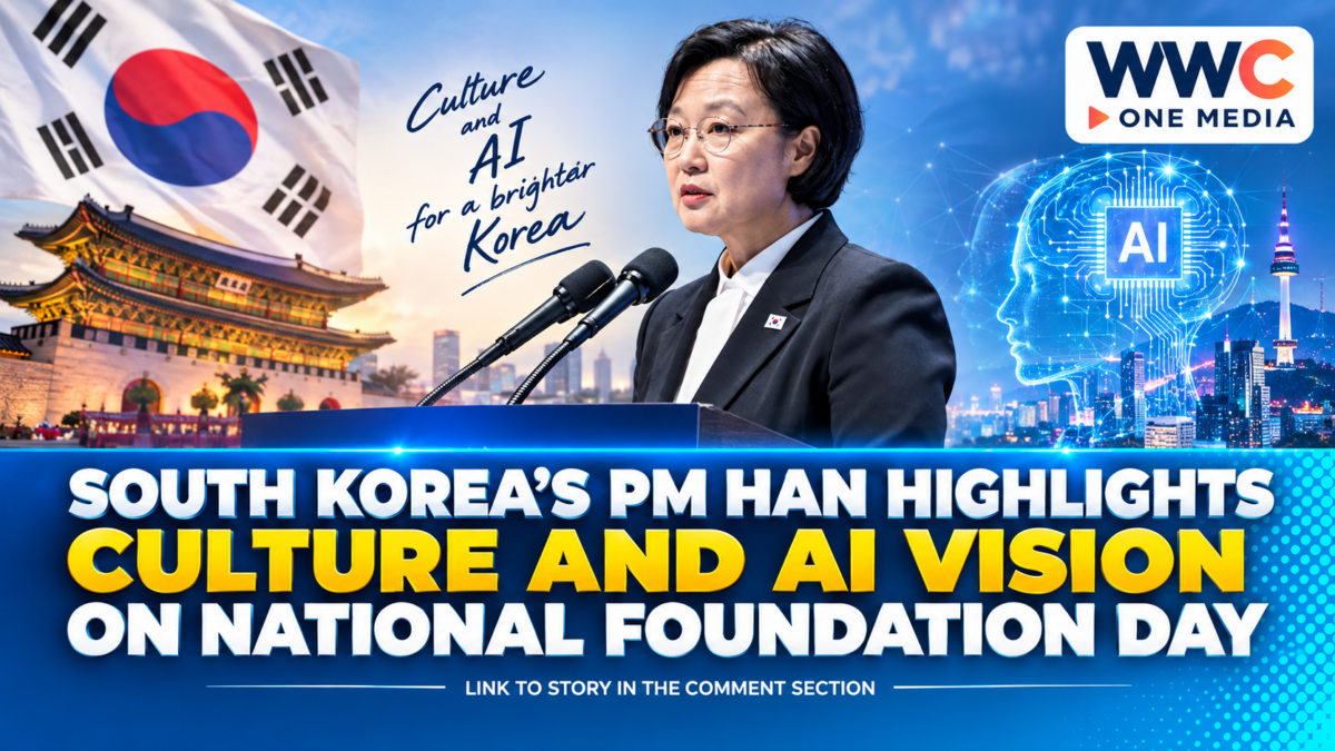 South Korea’s PM Han Highlights Culture and AI Vision on National Foundation Day