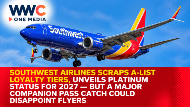 Southwest Airlines Scraps A-List Loyalty Tiers, Unveils Platinum Status for 2027 — But a Major Companion Pass Catch Could Disappoint Flyers