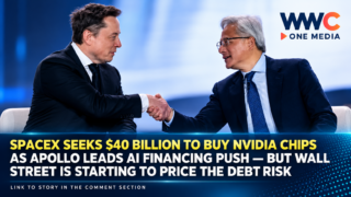 SpaceX Seeks $40 Billion to Buy Nvidia Chips as Apollo Leads AI Financing Push — But Wall Street Is Starting to Price the Debt Risk
