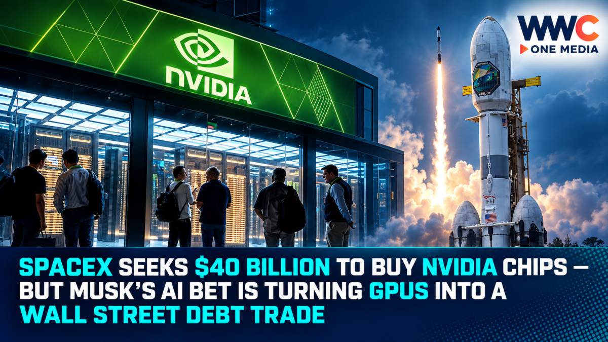 SpaceX Seeks $40 Billion to Buy Nvidia Chips — But Musk’s AI Bet Is Turning GPUs Into a Wall Street Debt Trade