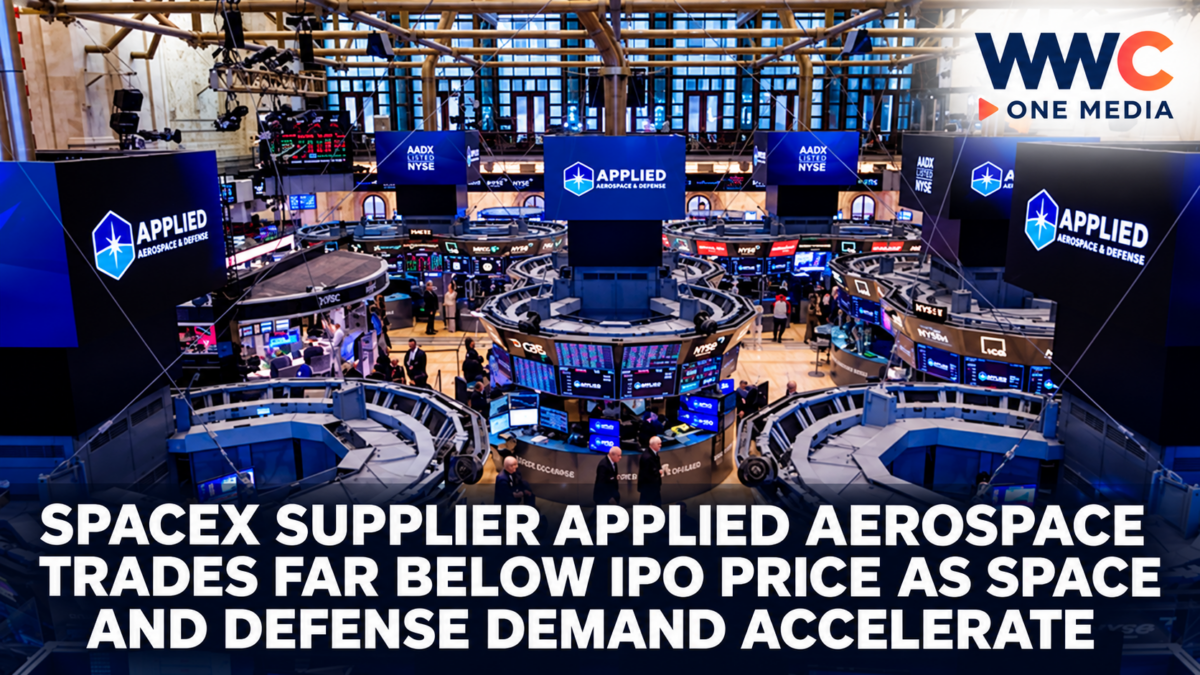 SpaceX Supplier Applied Aerospace Trades Far Below IPO Price as Space and Defense Demand Accelerate