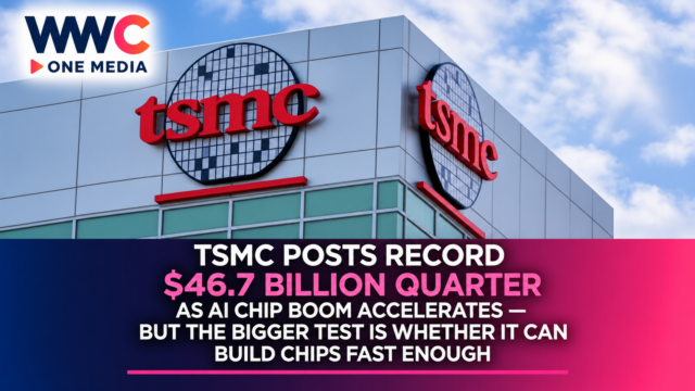 TSMC Posts Record $46.7 Billion Quarter as AI Chip Boom Accelerates — But the Bigger Test Is Whether It Can Build Chips Fast Enough
