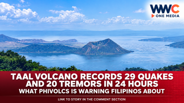 Taal Volcano Records 29 Quakes and 20 Tremors in 24 Hours — What PHIVOLCS Is Warning Filipinos About