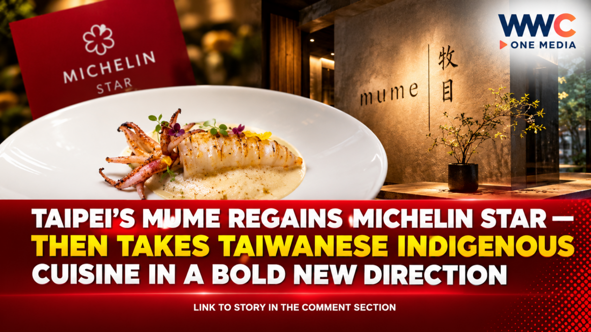 Taipei’s Mume Regains Michelin Star — Then Takes Taiwanese Indigenous Cuisine in a Bold New Direction