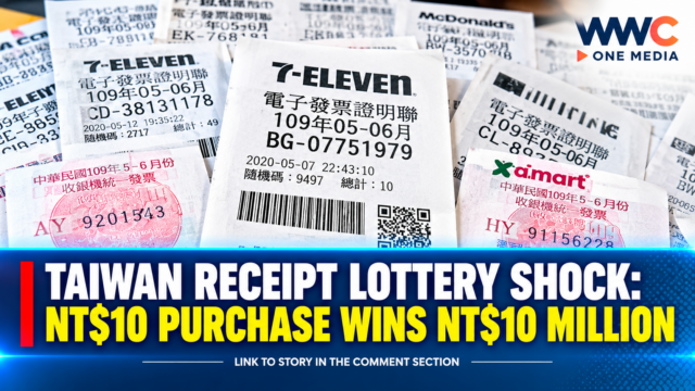 Taiwan Receipt Lottery Shock: A NT$10 Purchase Just Won NT$10 Million