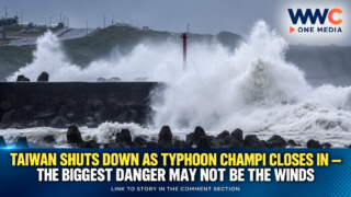 Taiwan Shuts Down as Typhoon Champi Closes In — The Biggest Danger May Not Be the Winds