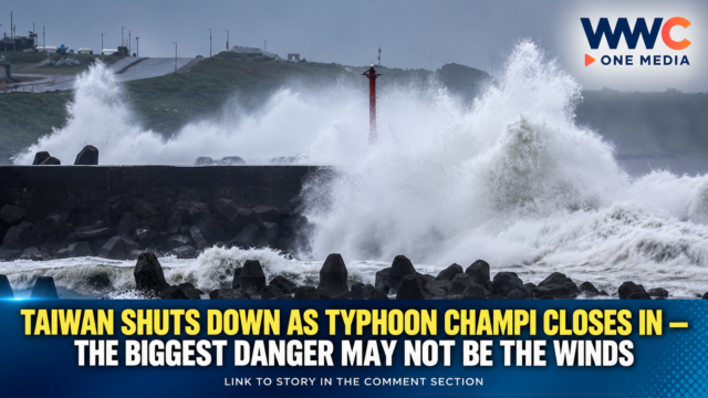Taiwan Shuts Down as Typhoon Champi Closes In — The Biggest Danger May Not Be the Winds