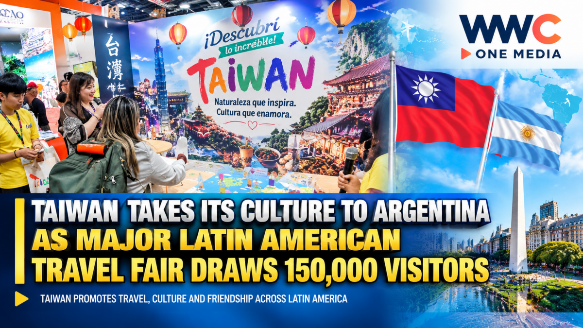 Taiwan Takes Its Culture to Argentina as Major Latin American Travel Fair Draws 150,000 Visitors