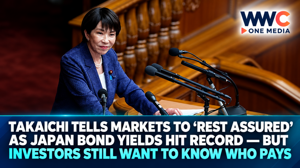 Takaichi Tells Markets to ‘Rest Assured’ as Japan Bond Yields Hit Record — But Investors Still Want to Know Who Pays