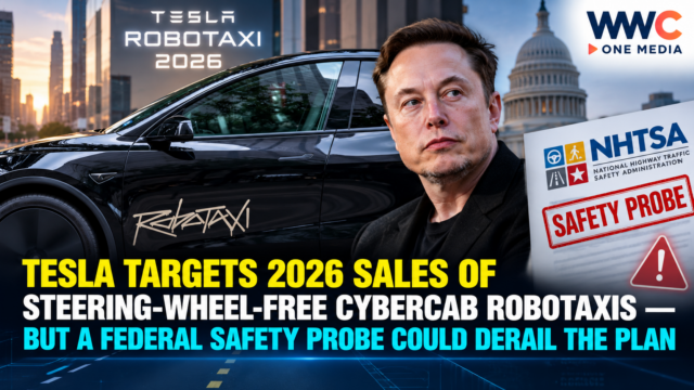 Tesla Targets 2026 Sales of Steering-Wheel-Free Cybercab Robotaxis — But a Federal Safety Probe Could Derail the Plan