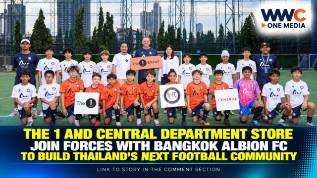 The 1 and Central Department Store Join Forces With Bangkok Albion FC to Build Thailand’s Next Football Community