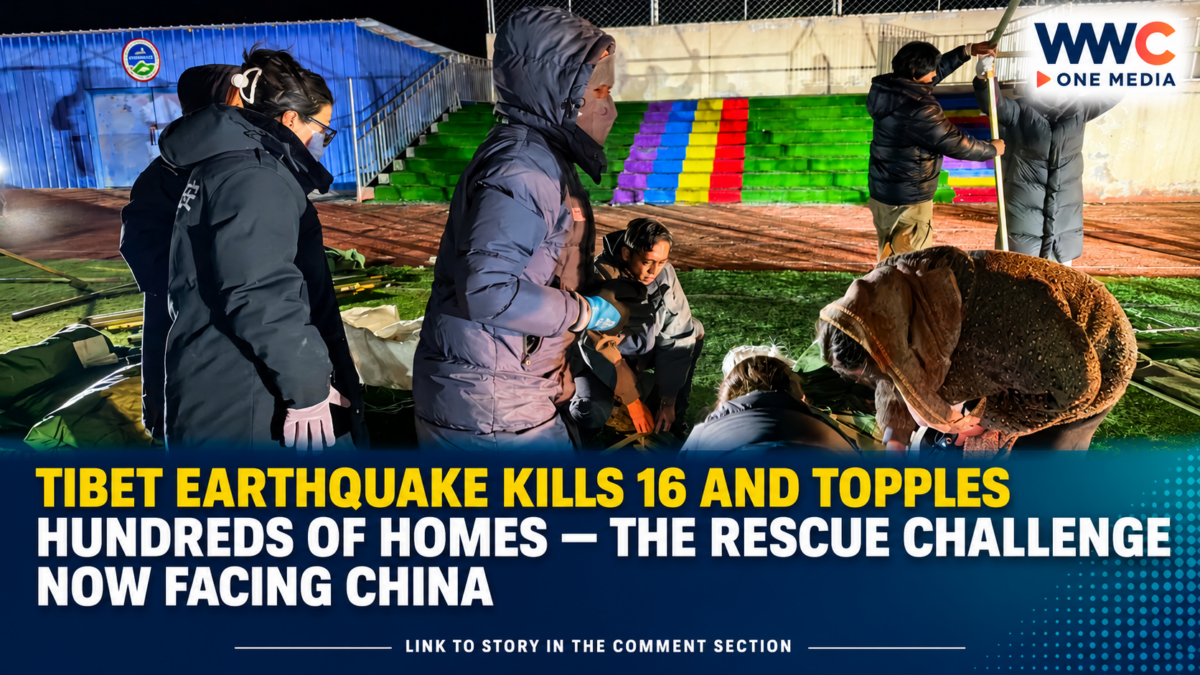 Tibet Earthquake Kills 16 and Topples Hundreds of Homes — The Rescue Challenge Now Facing China