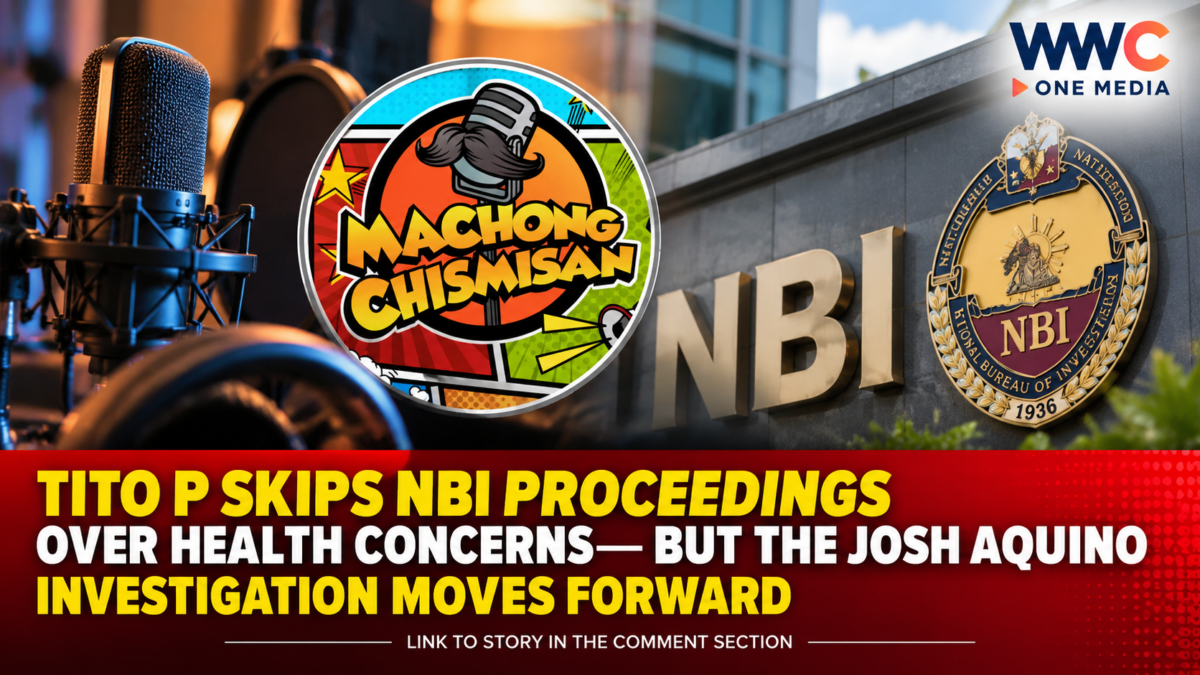 Tito P Skips NBI Proceedings Over Health Concerns—But the Josh Aquino Investigation Moves Forward