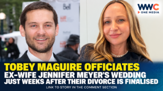 Tobey Maguire Officiates Ex-Wife Jennifer Meyer’s Wedding Just Weeks After Their Divorce Is Finalised