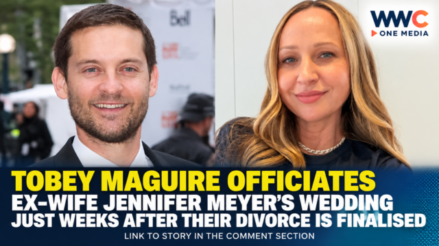 Tobey Maguire Officiates Ex-Wife Jennifer Meyer’s Wedding Just Weeks After Their Divorce Is Finalised