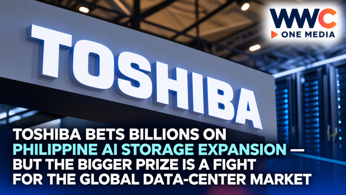 Toshiba Bets Billions on Philippine AI Storage Expansion — But the Bigger Prize Is a Fight for the Global Data-Center Market