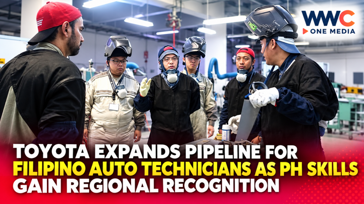 Toyota Expands Pipeline for Filipino Auto Technicians as PH Skills Gain Regional Recognition