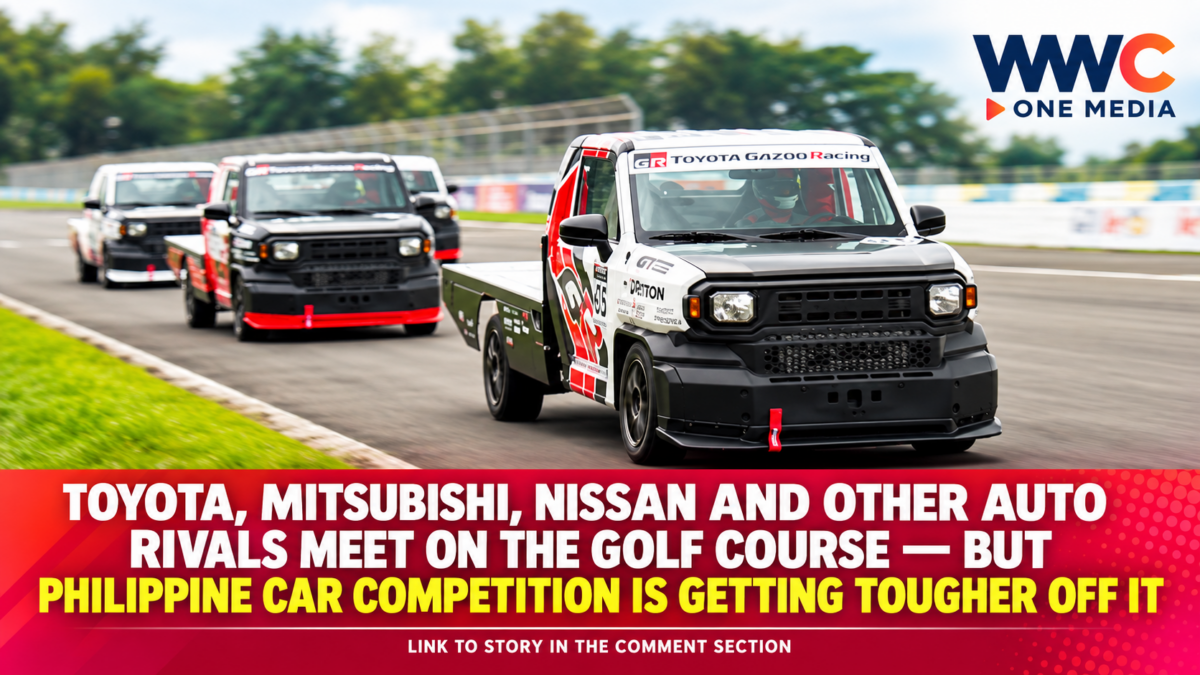 Toyota, Mitsubishi, Nissan and Other Auto Rivals Meet on the Golf Course — But Philippine Car Competition Is Getting Tougher Off It
