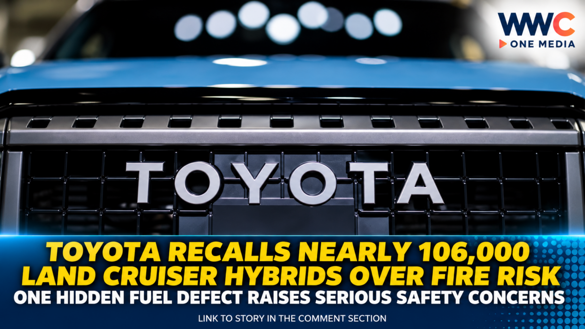 Toyota Recalls Nearly 106,000 Land Cruiser Hybrids Over Fire Risk — But One Hidden Fuel Defect Raises Serious Safety Concerns