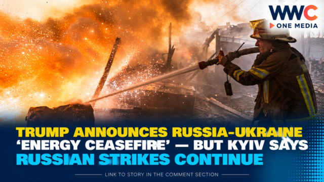 Trump Announces Russia-Ukraine ‘Energy Ceasefire’ — But Kyiv Says Russian Strikes Continue