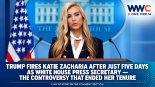 Trump Fires Katie Zacharia After Just Five Days as White House Press Secretary — The Controversy That Ended Her Tenure
