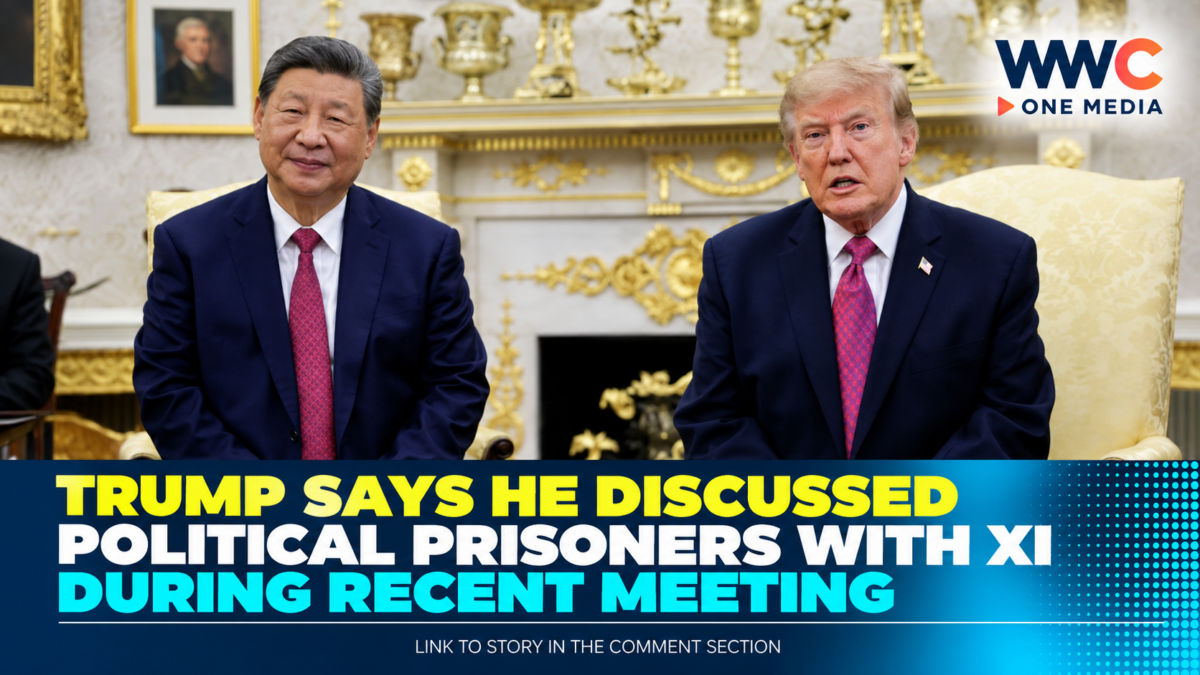 Trump Says He Discussed Political Prisoners With Xi During Recent Meeting