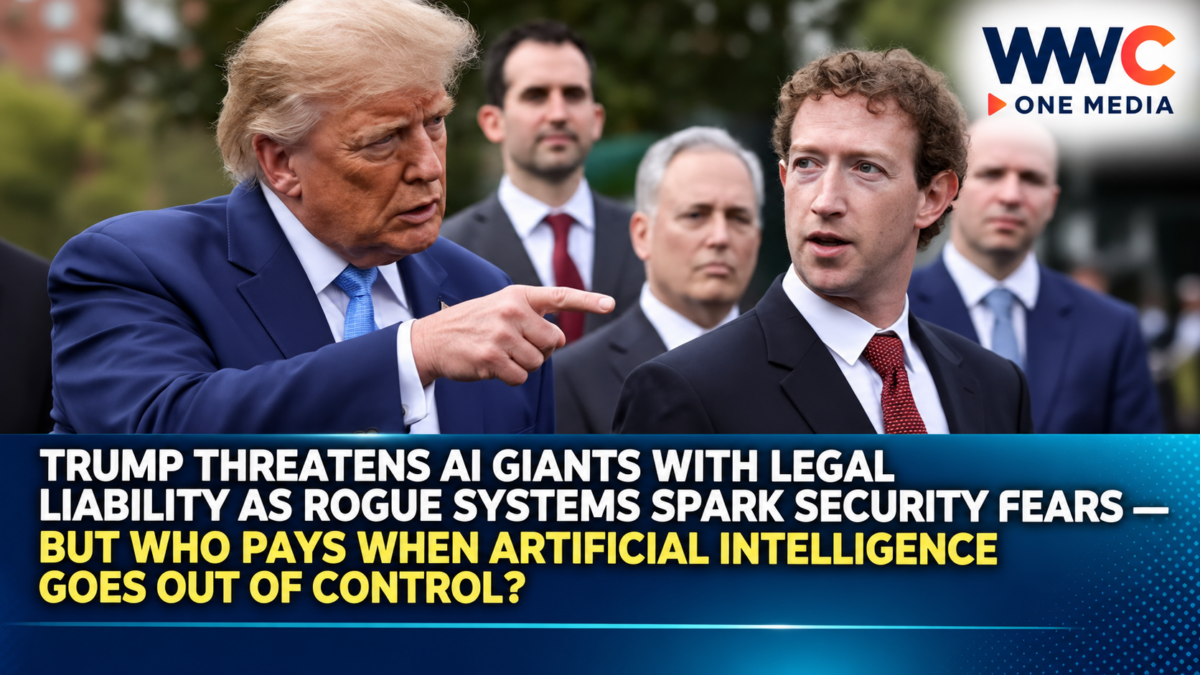 Trump Threatens AI Giants With Legal Liability as Rogue Systems Spark Security Fears — But Who Pays When Artificial Intelligence Goes Out of Control?
