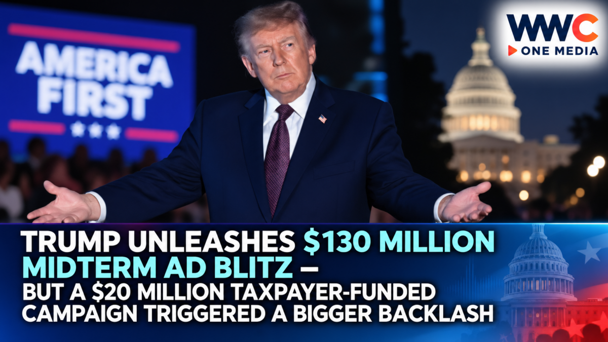 Trump Unleashes $130 Million Midterm Ad Blitz — But a $20 Million Taxpayer-Funded Campaign Triggered a Bigger Backlash